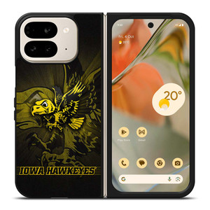 IOWA HAWKEYES FOOTBALL SYMBOL Google Pixel 9 Pro Fold Case Cover