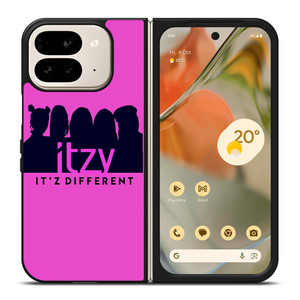 ITZY GIRL GROUP SILHOUETTE Google Pixel 9 Pro Fold Case Cover ITZY GIRL GROUP SILHOUETTE Google Pixel 9 Pro Fold Case Cover