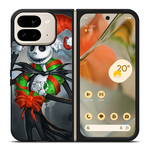 JACK SKELLINGTON SANTA CARTOON Google Pixel 9 Pro Fold Case Cover JACK SKELLINGTON SANTA CARTOON Google Pixel 9 Pro Fold Case Cover