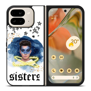 JAMES CHARLES SISTERS LOGO 2 Google Pixel 9 Pro Fold Case Cover JAMES CHARLES SISTERS LOGO 2 Google Pixel 9 Pro Fold Case Cover