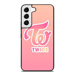TWICE KPOP LOGO PINK Samsung Galaxy S22 Case Cover TWICE KPOP LOGO PINK Samsung Galaxy S22 Case Cover