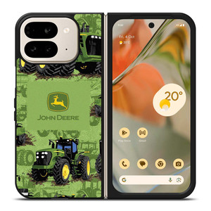 JOHN DEERE TRACTORS PATTERN Google Pixel 9 Pro Fold Case Cover JOHN DEERE TRACTORS PATTERN Google Pixel 9 Pro Fold Case Cover