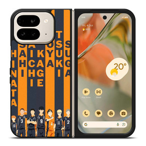 KARASUNO VOLLEYBALL TEAM HAIKYUU Google Pixel 9 Pro Fold Case Cover KARASUNO VOLLEYBALL TEAM HAIKYUU Google Pixel 9 Pro Fold Case Cover