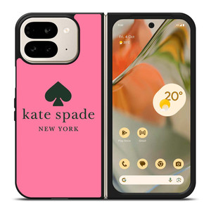 KATE SPADE NEW YORK BLACK PINK Google Pixel 9 Pro Fold Case Cover KATE SPADE NEW YORK BLACK PINK Google Pixel 9 Pro Fold Case Cover
