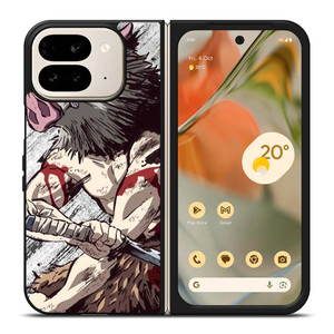 KIMETSU NO YAIBA INOSUKE HASHIBIRA Google Pixel 9 Pro Fold Case Cover KIMETSU NO YAIBA INOSUKE HASHIBIRA Google Pixel 9 Pro Fold Case Cover