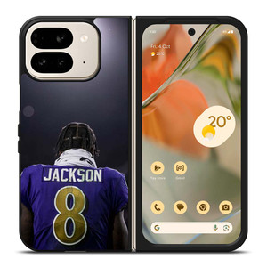 LAMAR JACKSON BALTIMORE RAVENS FOOTBALL Google Pixel 9 Pro Fold Case Cover LAMAR JACKSON BALTIMORE RAVENS FOOTBALL Google Pixel 9 Pro Fold Case Cover