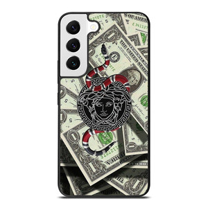 VERSACE DOLLARS Samsung Galaxy S22 Case Cover VERSACE DOLLARS Samsung Galaxy S22 Case Cover