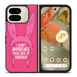 LOUISE BELCHER BOB'S BURGERS QUOTES Google Pixel 9 Pro Fold Case Cover LOUISE BELCHER BOB'S BURGERS QUOTES Google Pixel 9 Pro Fold Case Cover