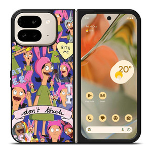 LOUISE BELCHER BOBS BURGER FUNNY Google Pixel 9 Pro Fold Case Cover LOUISE BELCHER BOBS BURGER FUNNY Google Pixel 9 Pro Fold Case Cover