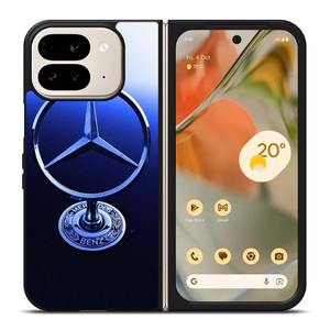 MERCEDES BENZ METAL EMBLEM Google Pixel 9 Pro Fold Case Cover MERCEDES BENZ METAL EMBLEM Google Pixel 9 Pro Fold Case Cover