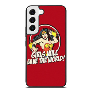 WONDER WOMAN CARTOON BADGE Samsung Galaxy S22 Case Cover WONDER WOMAN CARTOON BADGE Samsung Galaxy S22 Case Cover