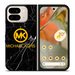 MICHAEL KORS BLACK LOGO Google Pixel 9 Pro Fold Case Cover MICHAEL KORS BLACK LOGO Google Pixel 9 Pro Fold Case Cover