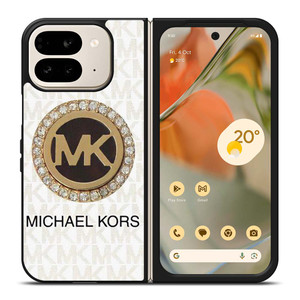 MICHAEL KORS MK DIAMOND LOGO Google Pixel 9 Pro Fold Case Cover MICHAEL KORS MK DIAMOND LOGO Google Pixel 9 Pro Fold Case Cover