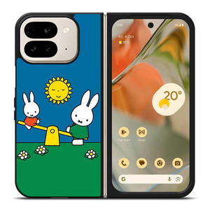 MIFFY RABBITS Google Pixel 9 Pro Fold Case Cover MIFFY RABBITS Google Pixel 9 Pro Fold Case Cover