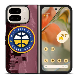 MILE HIGH CITY BASKETBALL BADGE Google Pixel 9 Pro Fold Case Cover MILE HIGH CITY BASKETBALL BADGE Google Pixel 9 Pro Fold Case Cover
