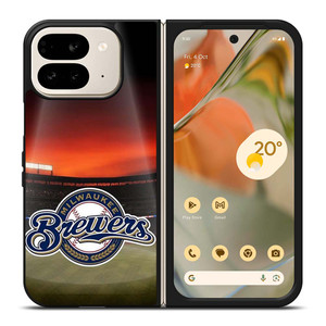 MILWAUKEE BREWERS BASEBALL ARENA Google Pixel 9 Pro Fold Case Cover MILWAUKEE BREWERS BASEBALL ARENA Google Pixel 9 Pro Fold Case Cover