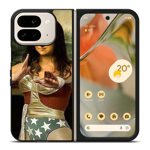MONA LISA WONDER WOMAN Google Pixel 9 Pro Fold Case Cover MONA LISA WONDER WOMAN Google Pixel 9 Pro Fold Case Cover