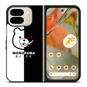 MONOKUMA DANGANRONPA ANIME Google Pixel 9 Pro Fold Case Cover MONOKUMA DANGANRONPA ANIME Google Pixel 9 Pro Fold Case Cover