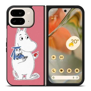 MOOMIN KAWAII CARTOON PINK Google Pixel 9 Pro Fold Case Cover MOOMIN KAWAII CARTOON PINK Google Pixel 9 Pro Fold Case Cover