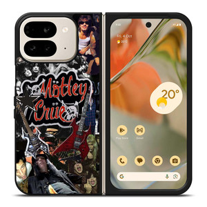 MOTLEY CRUE BAND COLLAGE Google Pixel 9 Pro Fold Case Cover MOTLEY CRUE BAND COLLAGE Google Pixel 9 Pro Fold Case Cover