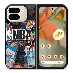 NBA BASKETBALL COLLAGE Google Pixel 9 Pro Fold Case Cover NBA BASKETBALL COLLAGE Google Pixel 9 Pro Fold Case Cover