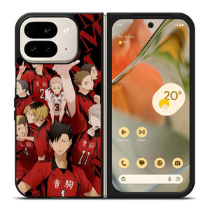 NEKOMA HIGH HAIKYUU VOLLEYBALL TEAM Google Pixel 9 Pro Fold Case Cover NEKOMA HIGH HAIKYUU VOLLEYBALL TEAM Google Pixel 9 Pro Fold Case Cover