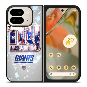 NEW YORK GIANTS NFL SPLASHED Google Pixel 9 Pro Fold Case Cover NEW YORK GIANTS NFL SPLASHED Google Pixel 9 Pro Fold Case Cover