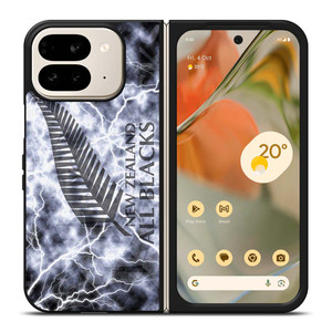 NEW ZEALAND ALL BLACK LIGHTNING LOGO Google Pixel 9 Pro Fold Case Cover NEW ZEALAND ALL BLACK LIGHTNING LOGO Google Pixel 9 Pro Fold Case Cover