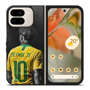 NEYMAR JR BRAZIL FOOTBALL Google Pixel 9 Pro Fold Case Cover NEYMAR JR BRAZIL FOOTBALL Google Pixel 9 Pro Fold Case Cover