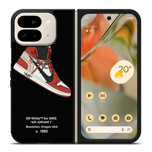 NIKE AIR JORDAN 1 OFF WHITE Google Pixel 9 Pro Fold Case Cover NIKE AIR JORDAN 1 OFF WHITE Google Pixel 9 Pro Fold Case Cover