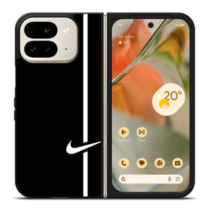 NIKE STRIPE LOGO Google Pixel 9 Pro Fold Case Cover NIKE STRIPE LOGO Google Pixel 9 Pro Fold Case Cover