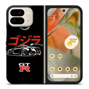 NISSAN GTR GODZILLA JAPAN VECTOR Google Pixel 9 Pro Fold Case Cover NISSAN GTR GODZILLA JAPAN VECTOR Google Pixel 9 Pro Fold Case Cover