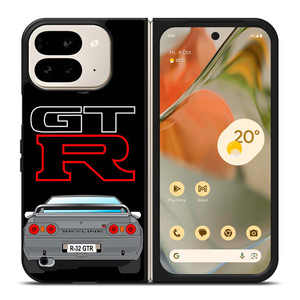 NISSAN GTR SKYLINE VECTOR Google Pixel 9 Pro Fold Case Cover NISSAN GTR SKYLINE VECTOR Google Pixel 9 Pro Fold Case Cover