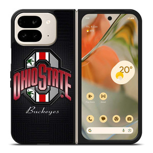 OHIO STATE BUCKEYES WEED METAL SYMBOL Google Pixel 9 Pro Fold Case Cover OHIO STATE BUCKEYES WEED METAL SYMBOL Google Pixel 9 Pro Fold Case Cover