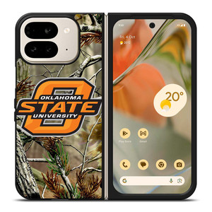 OKLAHOMA STATE UNIVERSITY CAMO LOGO Google Pixel 9 Pro Fold Case Cover OKLAHOMA STATE UNIVERSITY CAMO LOGO Google Pixel 9 Pro Fold Case Cover