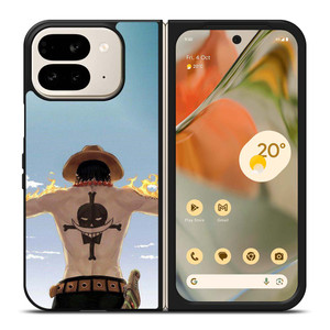 ONE PIECE ACE ANIME Google Pixel 9 Pro Fold Case Cover ONE PIECE ACE ANIME Google Pixel 9 Pro Fold Case Cover