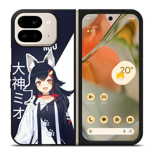 OOKAMI MIO HOLOLIVE Google Pixel 9 Pro Fold Case Cover OOKAMI MIO HOLOLIVE Google Pixel 9 Pro Fold Case Cover