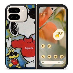 PEANUTS SNOOPY SUPREME Google Pixel 9 Pro Fold Case Cover PEANUTS SNOOPY SUPREME Google Pixel 9 Pro Fold Case Cover