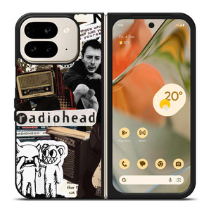 RADIOHEAD THOM YORK COLLAGE Google Pixel 9 Pro Fold Case Cover