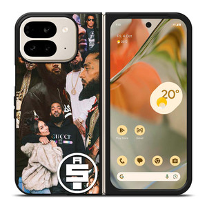 RAPPER NIPSEY HUSSLE COLLAGE Google Pixel 9 Pro Fold Case Cover