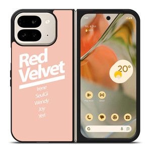RED VELVET KPOP LOGO Google Pixel 9 Pro Fold Case Cover RED VELVET KPOP LOGO Google Pixel 9 Pro Fold Case Cover