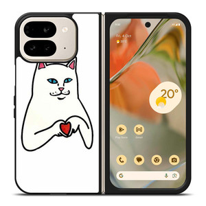 RIPNDIP CAT LOVE SIGN Google Pixel 9 Pro Fold Case Cover
