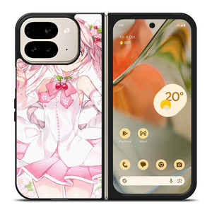 SAKURA HATSUNE MIKU Google Pixel 9 Pro Fold Case Cover SAKURA HATSUNE MIKU Google Pixel 9 Pro Fold Case Cover