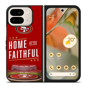 SAN FRANCISCO 49ERS HOME OF FAITHFUL Google Pixel 9 Pro Fold Case Cover