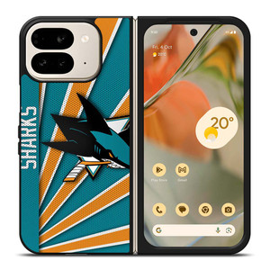 SAN JOSE SHARKS HOCKEY TEAM Google Pixel 9 Pro Fold Case Cover SAN JOSE SHARKS HOCKEY TEAM Google Pixel 9 Pro Fold Case Cover