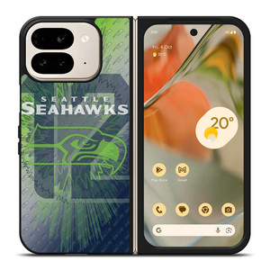 SEATTLE SEAHAWKS FOOTBALL 12 MAN LOGO Google Pixel 9 Pro Fold Case Cover SEATTLE SEAHAWKS FOOTBALL 12 MAN LOGO Google Pixel 9 Pro Fold Case Cover