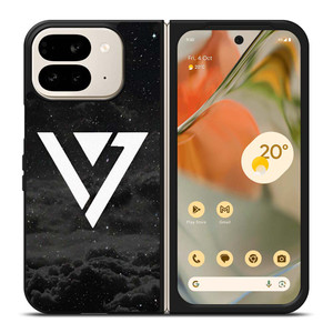 SEVENTEEN BLACK SKY LOGO Google Pixel 9 Pro Fold Case Cover