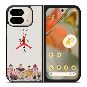 SLAM DUNK CACTUS JACK AIR JORDAN Google Pixel 9 Pro Fold Case Cover SLAM DUNK CACTUS JACK AIR JORDAN Google Pixel 9 Pro Fold Case Cover