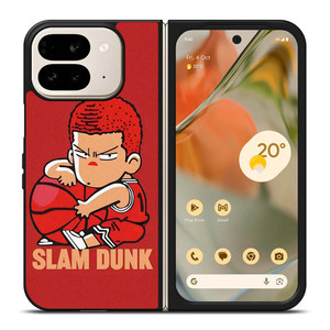 SLAM DUNK HANAMICHI SAKURAGI CARTOON Google Pixel 9 Pro Fold Case Cover SLAM DUNK HANAMICHI SAKURAGI CARTOON Google Pixel 9 Pro Fold Case Cover