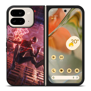 SPIDERMAN MILES MORALES GAMES Google Pixel 9 Pro Fold Case Cover